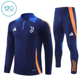 Juventus Sudadera De Entrenamiento 2024-25 Navy Quarter-Zip - Niño